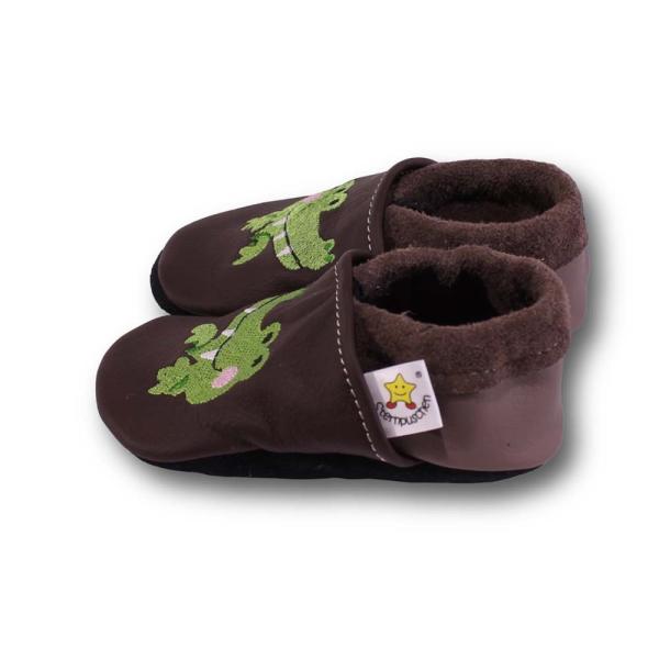 Krabbelschuhe freundliches Krokodil